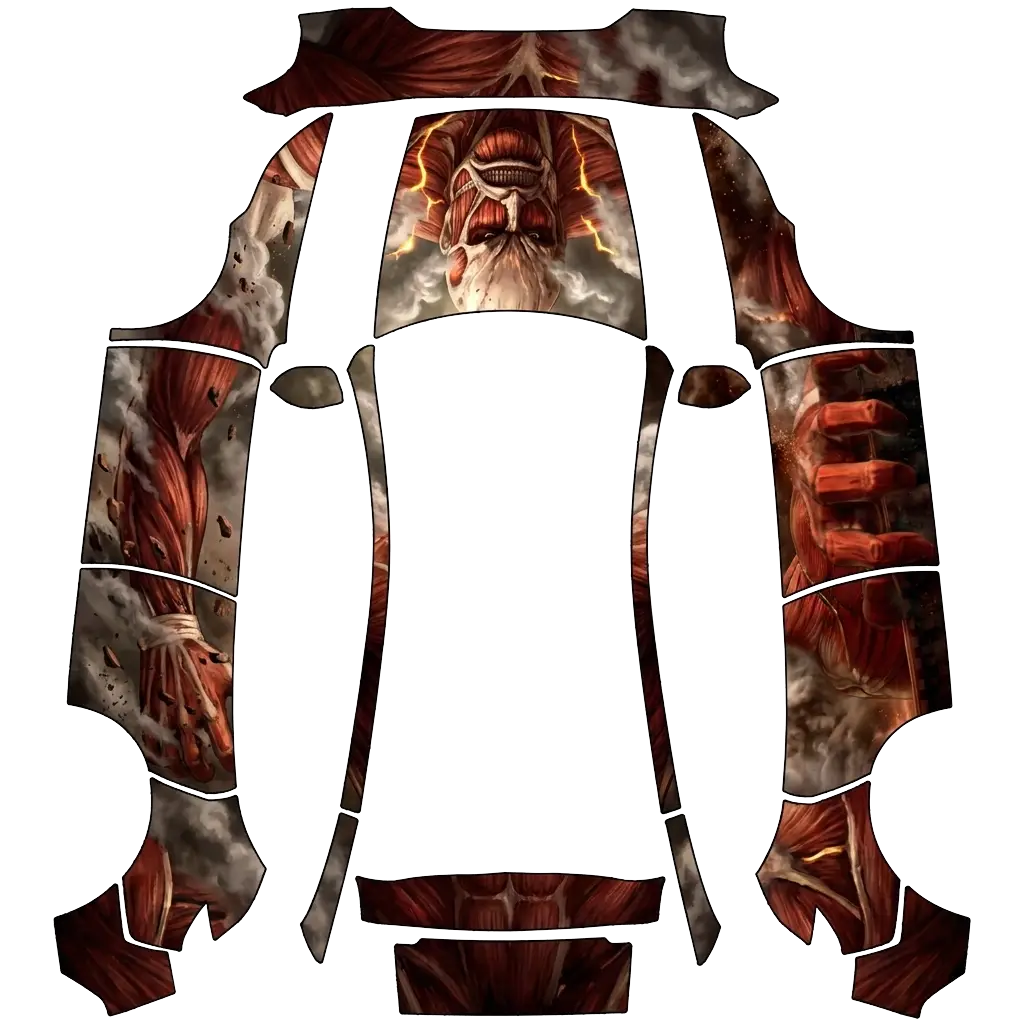Colossal Titan – wrap template